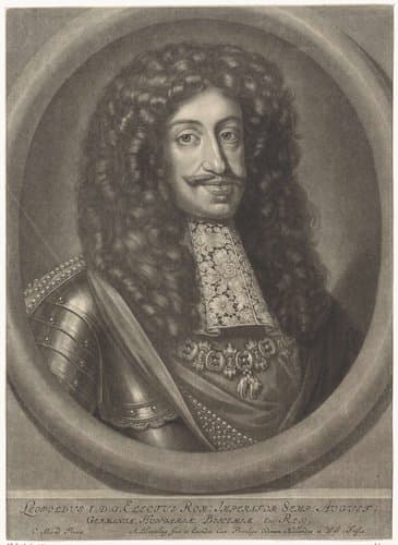 Portret van keizer Leopold I by Abraham Bloteling