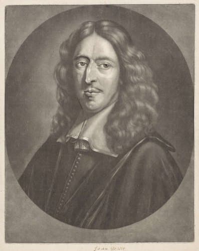 Portret van Johan de Witt by Abraham Bloteling