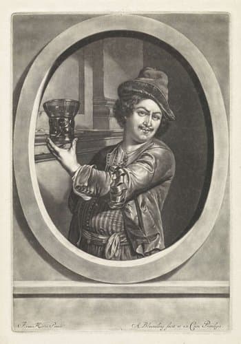 Man met een roemer by Abraham Bloteling