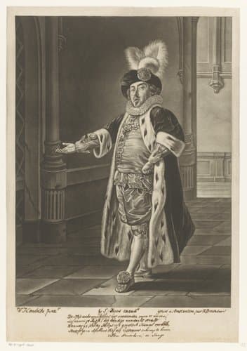 Portret van Carel Passé als Filips de Goede by Richard Brookshaw