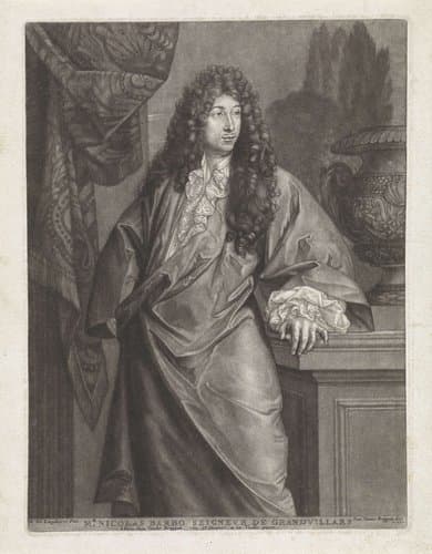 Portret van Nicolas Barbo by Jan van der Bruggen