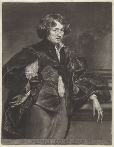 Zelfportret van Anthony van Dyck by Jan van der Bruggen