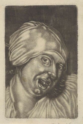 Lachende vrouw (het Gezicht) by Jan van der Bruggen