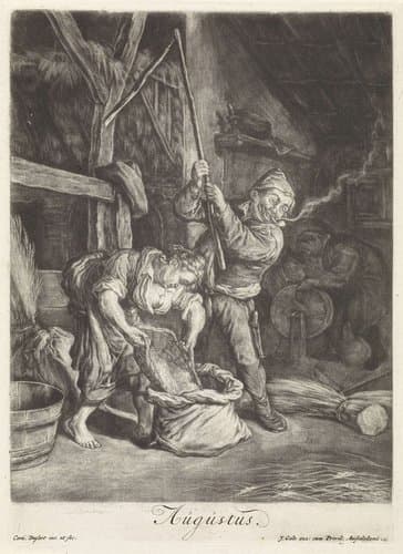 8/12 by Cornelis Dusart