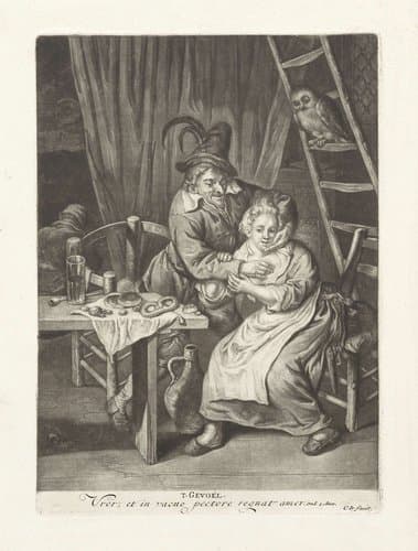 3/5 by Cornelis Dusart