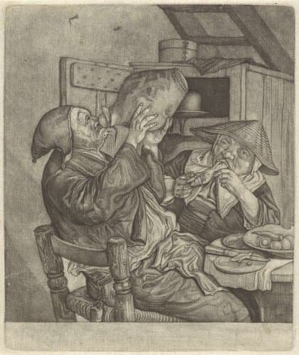 Smaak by Cornelis Dusart