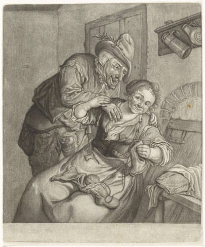 3/5 by Cornelis Dusart