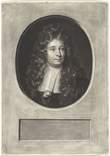 Portret van Steven Blankaart by Jacob Gole