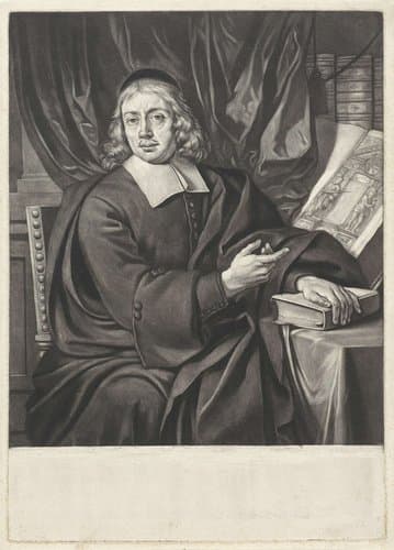 Portret van Johannes Colerus by Jacob Gole