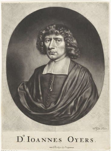 Portret van Joannes Oyers by Jacob Gole