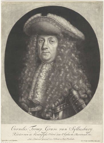 Portret van Cornelis Tromp by Jacob Gole