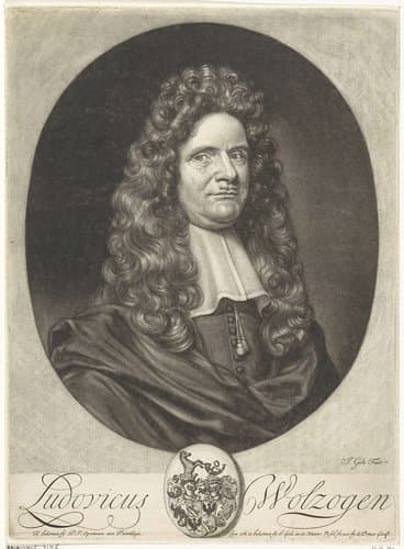 Portret van Ludovicus Wolzogen by Jacob Gole