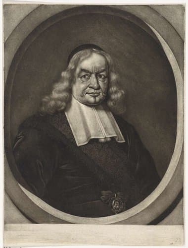 Portret van Ernst Ludwig Aveman by Pieter Schenk (I)