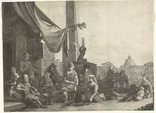 Marktplein by Johannes de Groot (II)