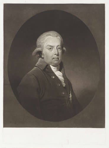 Portret van Willem V by Charles Howard Hodges