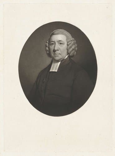Portret van de predikant Petrus Haack by Charles Howard Hodges