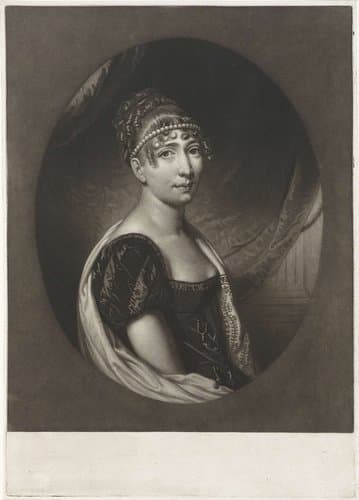 Portret van Hortense Eugénie de Beauharnais by Charles Howard Hodges