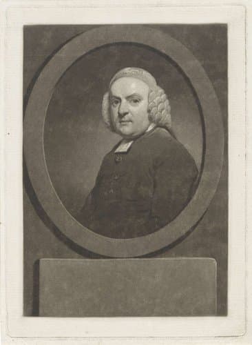 Portret van de predikant Wilhelm Leendert Krieger by Charles Howard Hodges