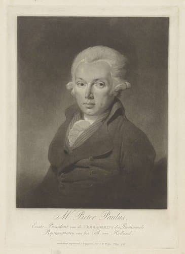 Portret van Pieter Paulus by Charles Howard Hodges
