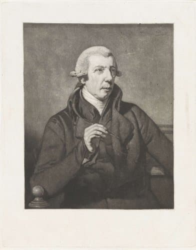 Portret van Reinier Vinkeles by Charles Howard Hodges