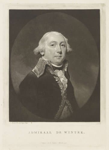Portret van admiraal Jan Willem de Winter by Charles Howard Hodges