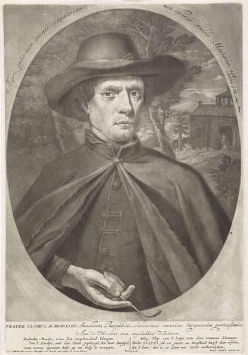 Portret van frère Jaques de Beaulieu by Pieter Schenk (I)