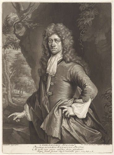 Portret van Abraham Bogaert by Pieter Schenk (I)