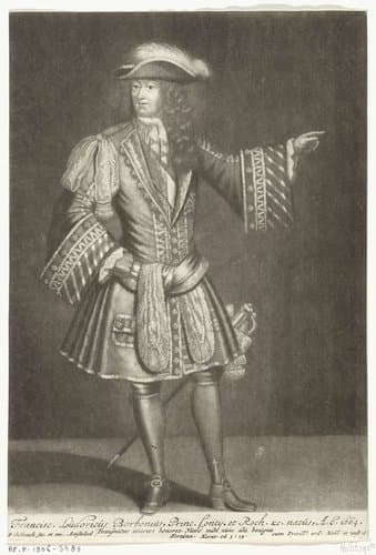 Portret van François Louis de Bourbon by Pieter Schenk (I)