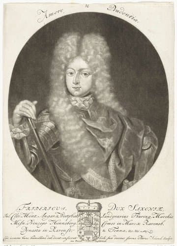 Portret van Frederik II by Pieter Schenk (I)