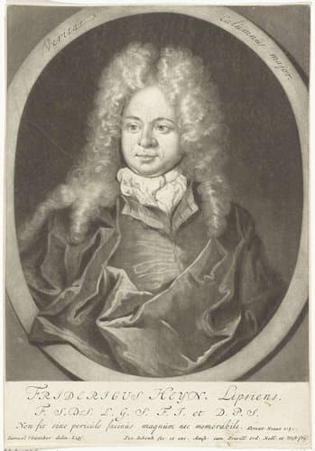 Portret van Friedrich Heyn by Pieter Schenk (I)
