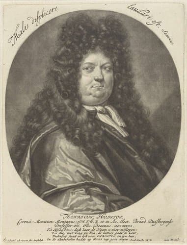 Portret van Henricus Huls by Pieter Schenk (I)