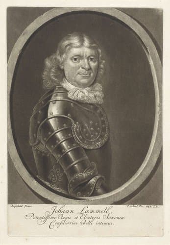 Portret van Johannes Laemmell by Pieter Schenk (I)