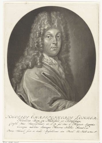 Portret van Nicolaus Christoph Lunker by Pieter Schenk (I)