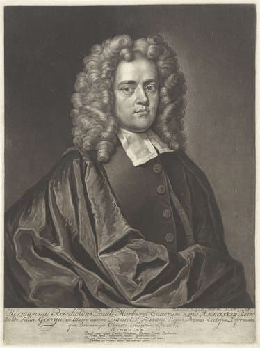 Portret van de predikant Hermann Reinhold Pauli by Pieter Schenk (I)