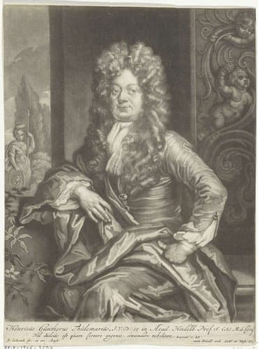 Portret van Heinrich Günther von Thulemeyer by Pieter Schenk (I)