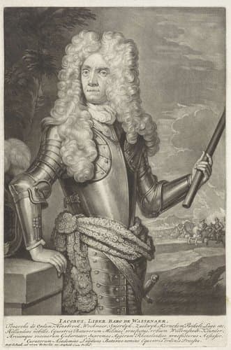 Portret van Jacob II baron van Wassenaer heer van Obdam by Pieter Schenk (I)