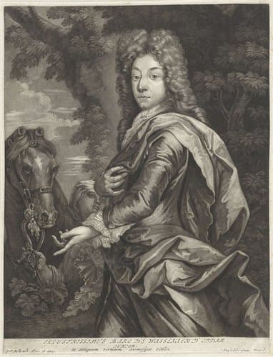 Portret van Jacob baron van Wassenaer heer van Obdam by Pieter Schenk (I)