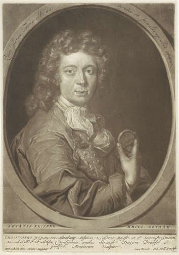 Portret van Christian Wermuth by Pieter Schenk (I)