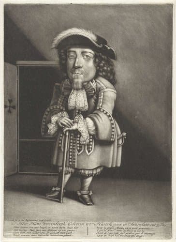 Portret van Hans Worrenbergh by Pieter Schenk (I)