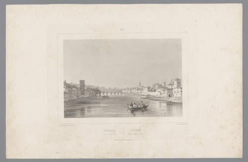 Gezichten in Florence by Isodore-Laurent Deroy