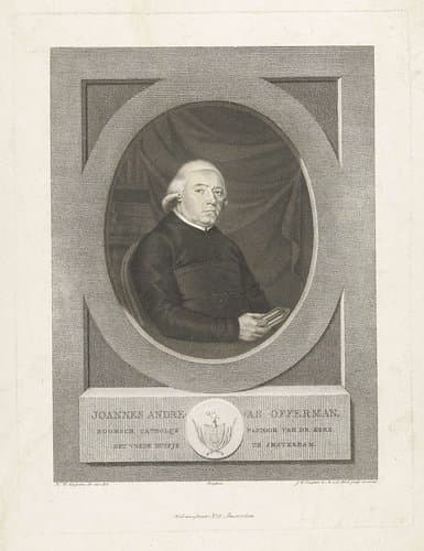 Portret van Joës Andreas Offerman by Jan Willem Caspari