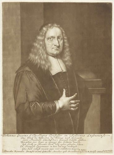 Portret van Johannes Cocceius by Pieter Schenk (I)