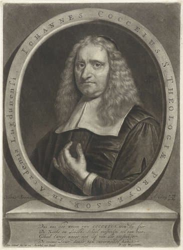 Portret van Johannes Cocceius by Pieter Schenk (I)