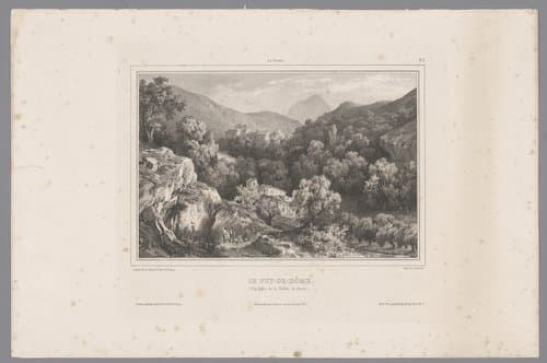 Gezichten in Frankrijk by Isodore-Laurent Deroy