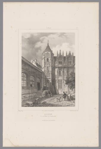 Gezichten in Frankrijk by Isodore-Laurent Deroy