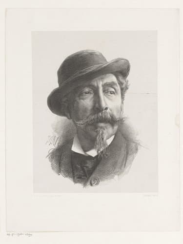 Portret van Salomon Verveer by Jan Mesker
