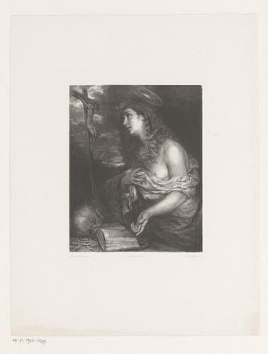 Boetvaardige Maria Magdalena by Jan Mesker