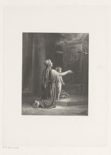 Hannah in the Temple by Jan Mesker