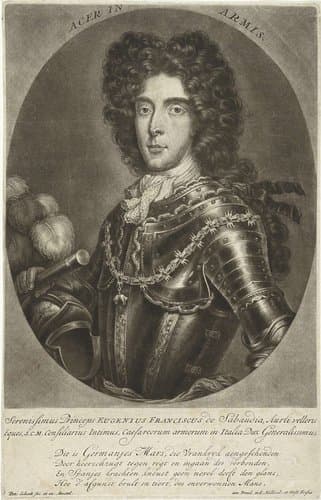Portret van Eugenius van Savoye by Pieter Schenk (I)