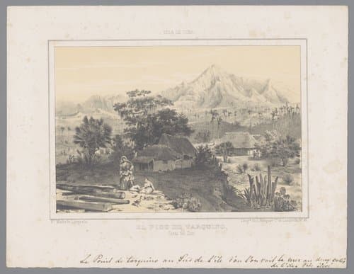 Gezicht op de Pico Turquino